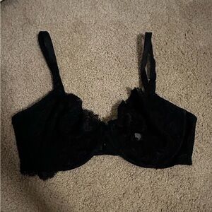 Victoria’s Secret Black Lace Bra